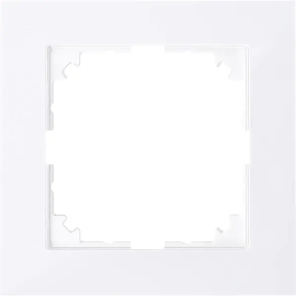 Schneider Electric - MTN4010-3625 - Merten M-Pure 1g Frame Active White - 1