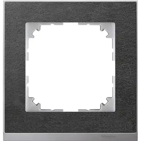 Schneider Electric - MTN4010-3669 - Merten M-Pure Decor 1g Frame Slate - 1