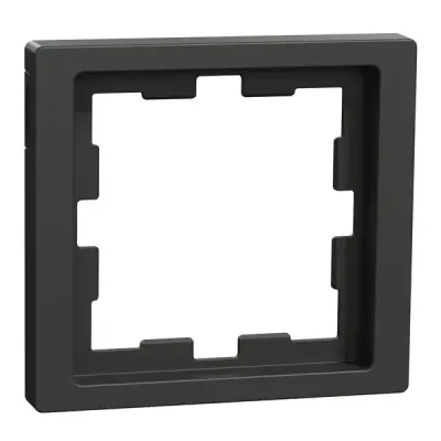Schneider Electric - MTN4010-6534 - Merten D-Life 1g Frame Anthracite - 1