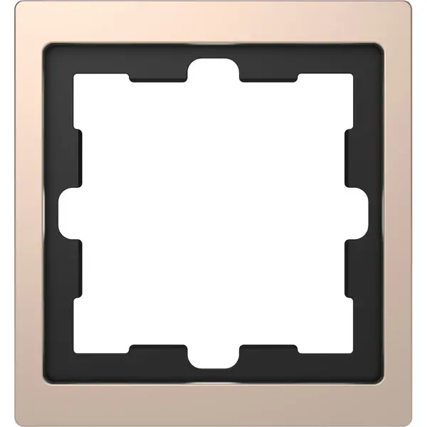 Schneider Electric - MTN4010-6551 - Merten D-Life 1g Frame Champ. Metallic - 1