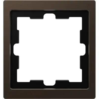 Schneider Electric - MTN4010-6552 - Merten D-Life 1g Frame Mocca Metallic - 1