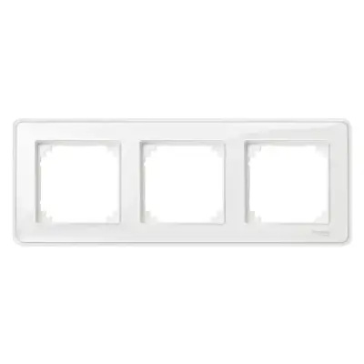 Schneider Electric - MTN4030-3500 - Merten M-Creativ 3g Frame Transparent - 1