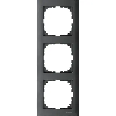 Schneider Electric - MTN4030-3614 - Merten M-Pure 3g Frame Anthracite - 1