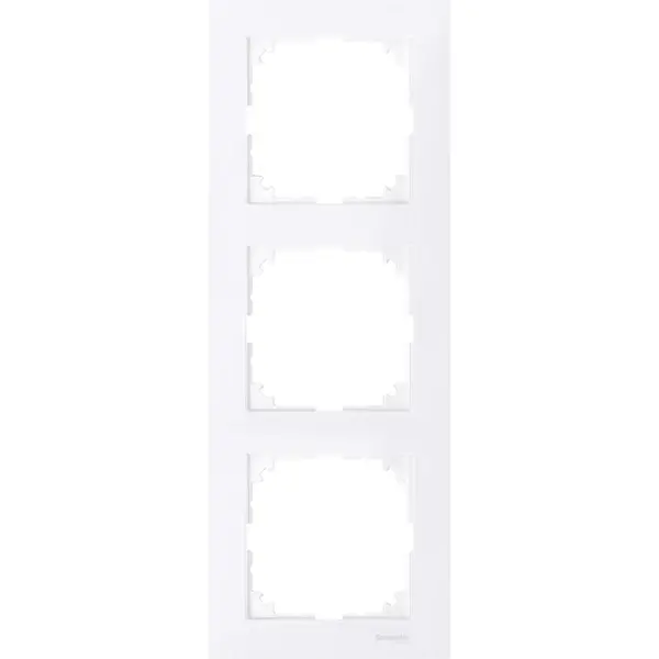 Schneider Electric - MTN4030-3625 - Merten M-Pure 3g Frame Active White - 1