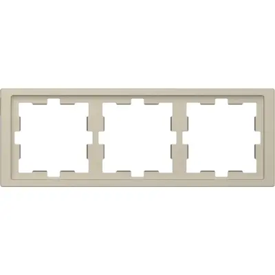 Schneider Electric - MTN4030-6533 - Merten D-Life 3g Frame Sahara - 1