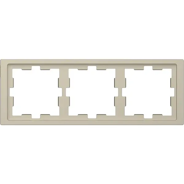 Schneider Electric - MTN4030-6533 - Merten D-Life 3g Frame Sahara - 1