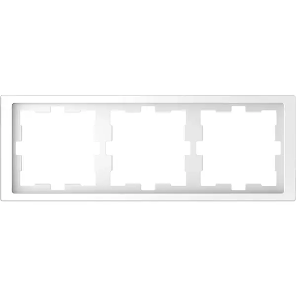 Schneider Electric - MTN4030-6535 - Merten D-Life 3g Frame Lotus White - 1