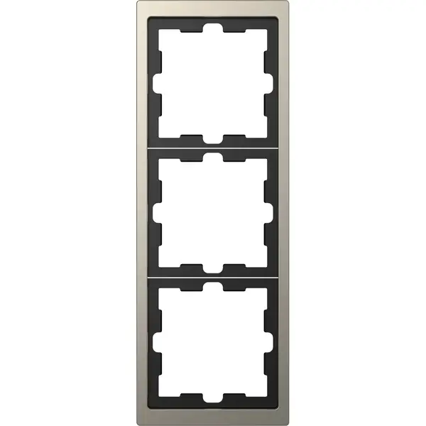 Schneider Electric - MTN4030-6550 - Metal frame 3g nim D-Life - 1