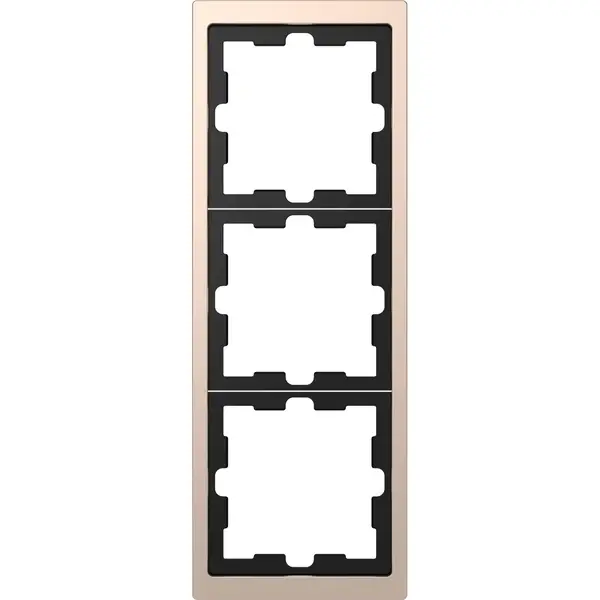 Schneider Electric - MTN4030-6551 - Metal frame 3g chm D-Life - 1