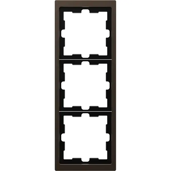Schneider Electric - MTN4030-6552 - Metal frame 3g mom D-Life - 1