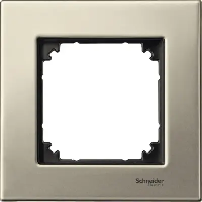 Schneider Electric - MTN403105 - Merten M-Eleg. Mtl 1g Frame Titanium - 1