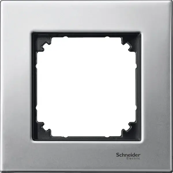 Schneider Electric - MTN403160 - Merten M-Eleg. Mtl 1g Frame Platinum Slv - 1