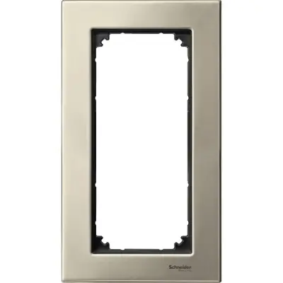 Schneider Electric - MTN403805 - Merten M-Elegance 5g Frame Titanium - 1