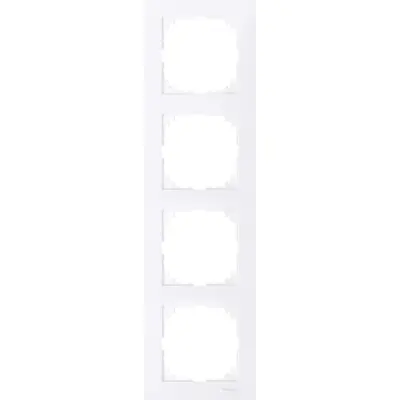 Schneider Electric - MTN4040-3625 - Merten M-Pure 4g Frame Active White - 1