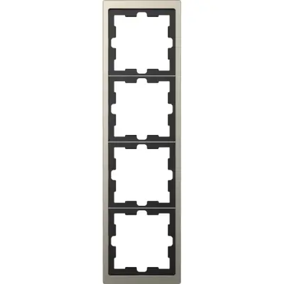 Schneider Electric - MTN4040-6550 - Metal frame 4g nim D-Life - 1
