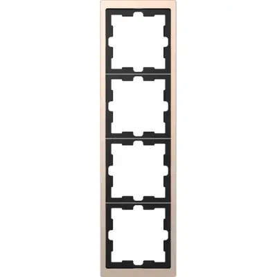 Schneider Electric - MTN4040-6551 - Metal frame 4g chm D-Life - 1