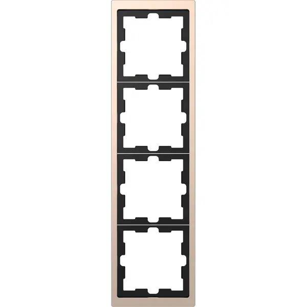 Schneider Electric - MTN4040-6551 - Metal frame 4g chm D-Life - 1
