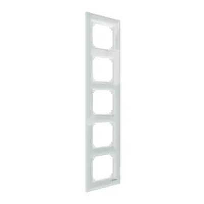 Schneider Electric - MTN4050-3220 - Real glass frame 5g cw M-Ele - 1