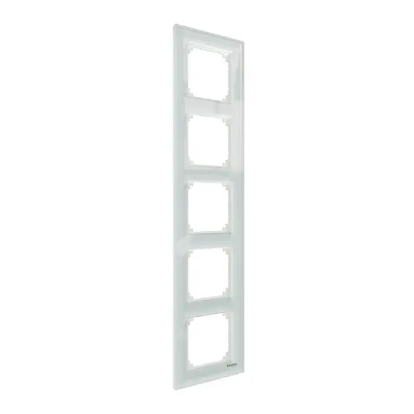 Schneider Electric - MTN4050-3220 - Real glass frame 5g cw M-Ele - 1