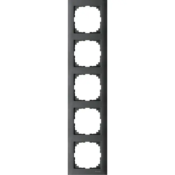 Schneider Electric - MTN4050-3614 - Merten M-Pure 5g Frame Anthracite - 1