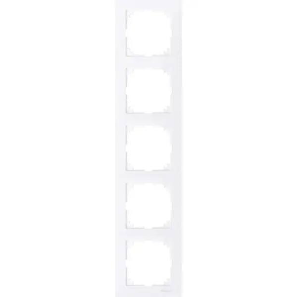 Schneider Electric - MTN4050-3625 - Merten M-Pure 5g Frame Active White - 1