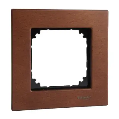 Schneider Electric - MTN4051-3472 - Merten M-Elegance Wood 1g Frame Cherry - 1