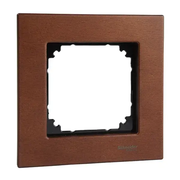 Schneider Electric - MTN4051-3472 - Merten M-Elegance Wood 1g Frame Cherry - 1