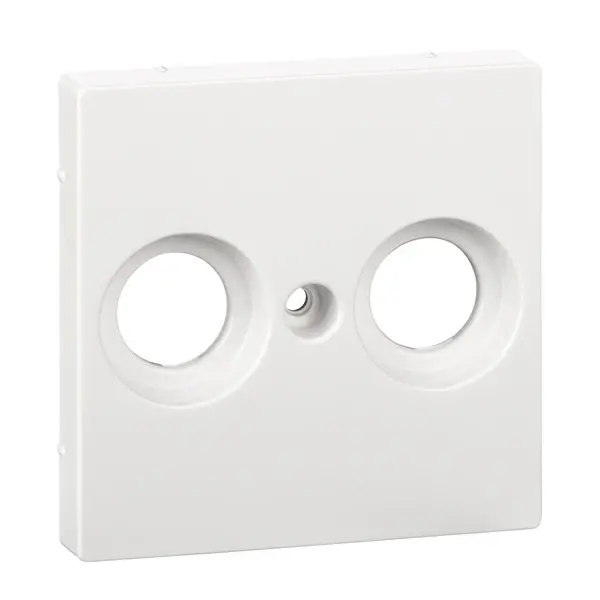 Schneider Electric - MTN4122-0325 - Merten SysM Ant. Outlet Plate 2-holes AW - 1