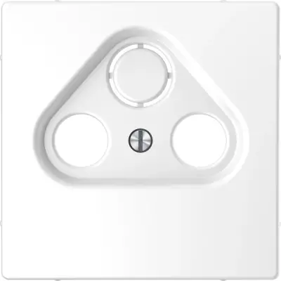 Schneider Electric - MTN4123-6035 - Mrtn D-Lf Ant. Outlet Plate 2/3 Holes LW - 1