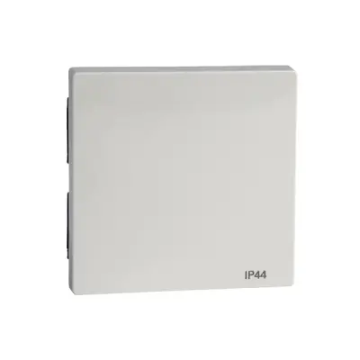 Schneider Electric - MTN432019 - Merten Sys-M Rocker Plate IP44 Plr Wht - 1