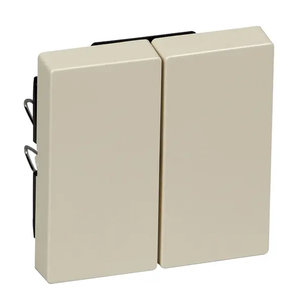 Schneider Electric - MTN432544 - Merten Sys-M 2g Rocker Plate White - 1