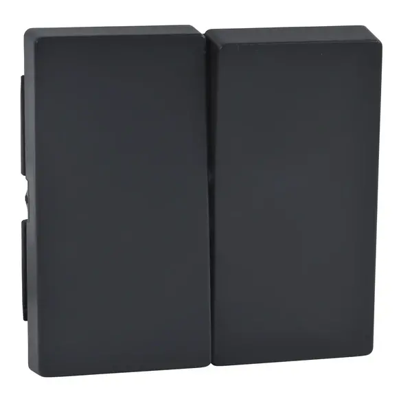 Schneider Electric - MTN433514 - Merten Sys-M 2g Rocker Plate Anthracite - 1