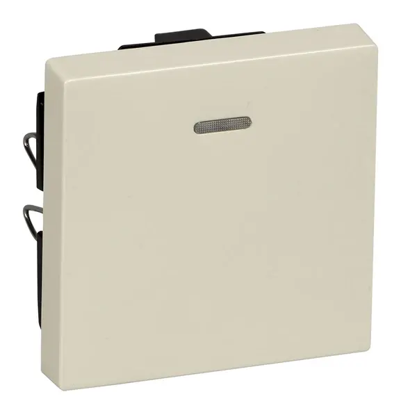 Schneider Electric - MTN436044 - Merten Sys-M Rocker Plate w/Window White - 1