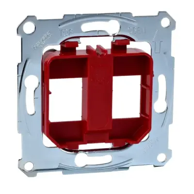 Schneider Electric - MTN4566-0006 - Merten Modular Jack Support Plate Ref - 1