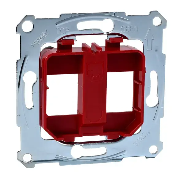 Schneider Electric - MTN4566-0006 - Merten Modular Jack Support Plate Ref - 1