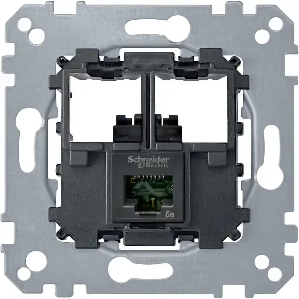 Schneider Electric - MTN4576-0001 - Merten SE 1xRJ45 Cat6 UTP Conn. Insert - 1