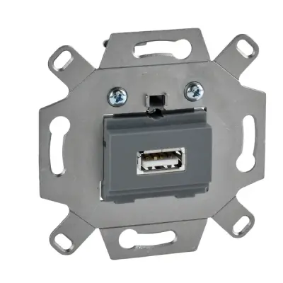 Schneider Electric - MTN4581-0000 - Merten USB 2.0 1g Insert - 1