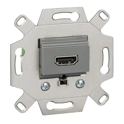 Schneider Electric - MTN4583-0000 - Merten HDMI 1g Insert - 1