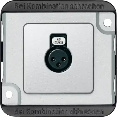 Schneider Electric - MTN460860 - Merten Anti-V. Audio Socket - 1