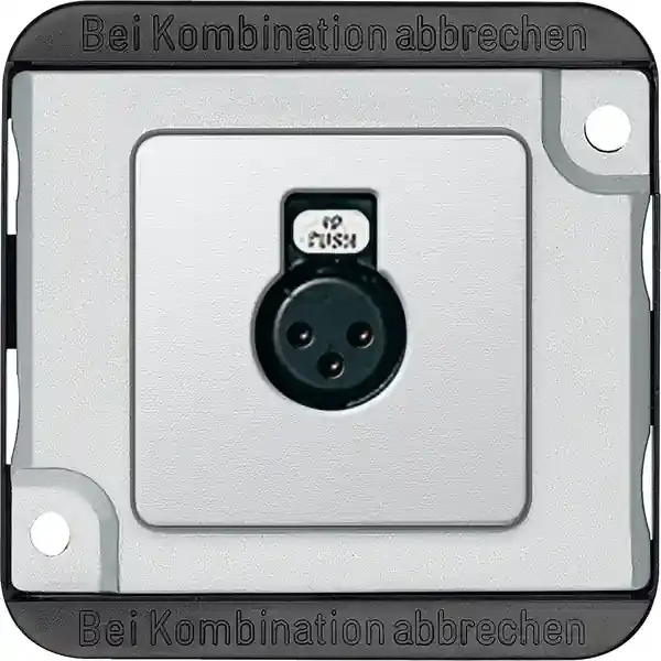 Schneider Electric - MTN460860 - Merten Anti-V. Audio Socket - 1