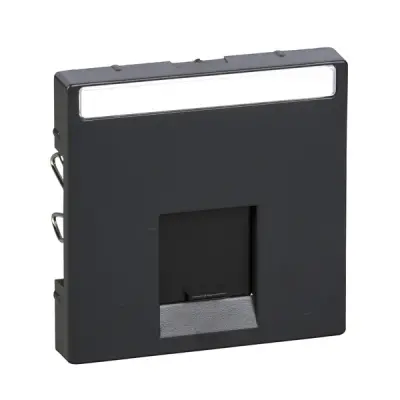 Schneider Electric - MTN465814 - Merten Sys-M SE RJ45 Insert Plate Ant - 1