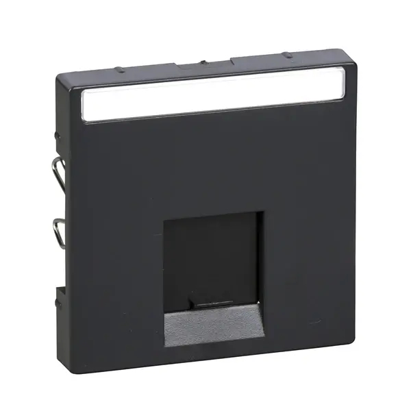 Schneider Electric - MTN465814 - Merten Sys-M SE RJ45 Insert Plate Ant - 1