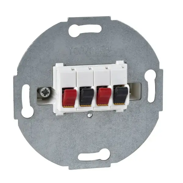 Schneider Electric - MTN467019 - Merten Loudspkr 2g Conn. Insert Plr Wht - 1