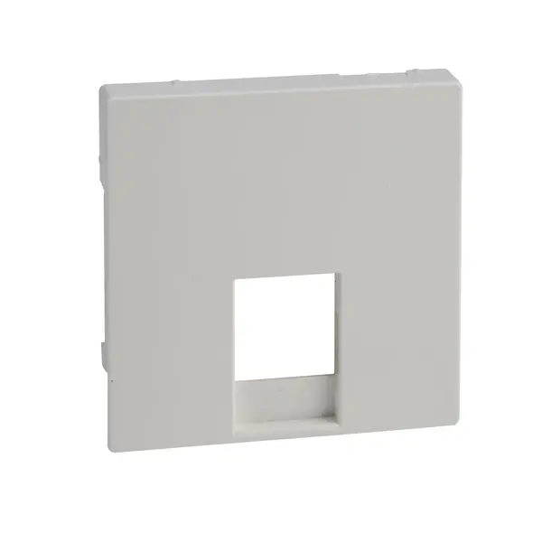 Schneider Electric - MTN469619 - Merten Sys-D RJ11/12 S.O. Plate Plr Wht - 1