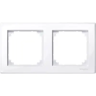 Schneider Electric - MTN478225 - Merten M-Smart 2g Frame Active White - 1