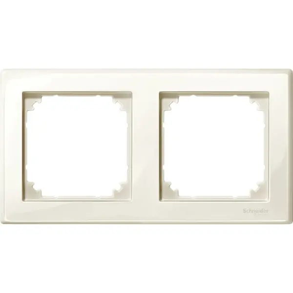 Schneider Electric - MTN478244 - Merten M-Smart 2g Frame White - 1
