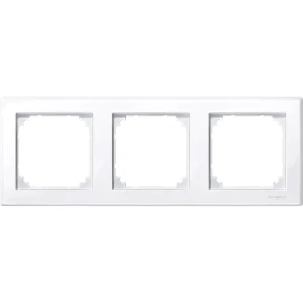 Schneider Electric - MTN478325 - Merten M-Smart 3g Frame Active White - 1