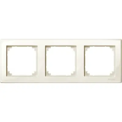 Schneider Electric - MTN478344 - Merten M-Smart 3g Frame White - 1
