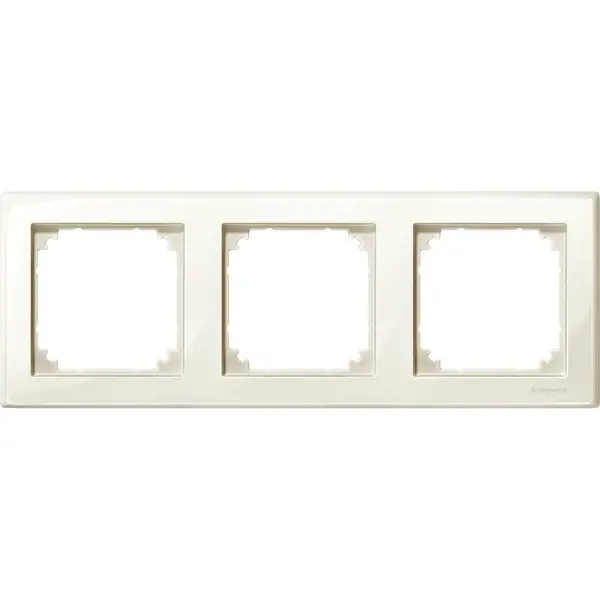 Schneider Electric - MTN478344 - Merten M-Smart 3g Frame White - 1
