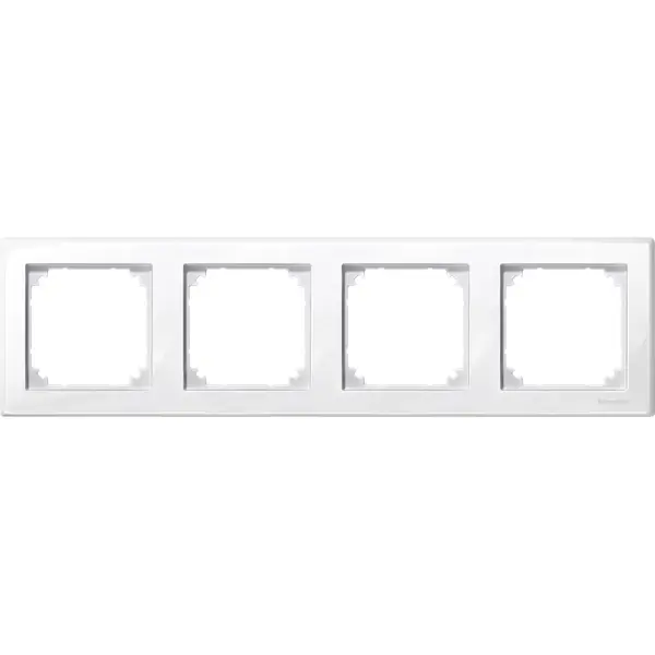 Schneider Electric - MTN478419 - Merten M-Smart 4g Frame Polar White - 1